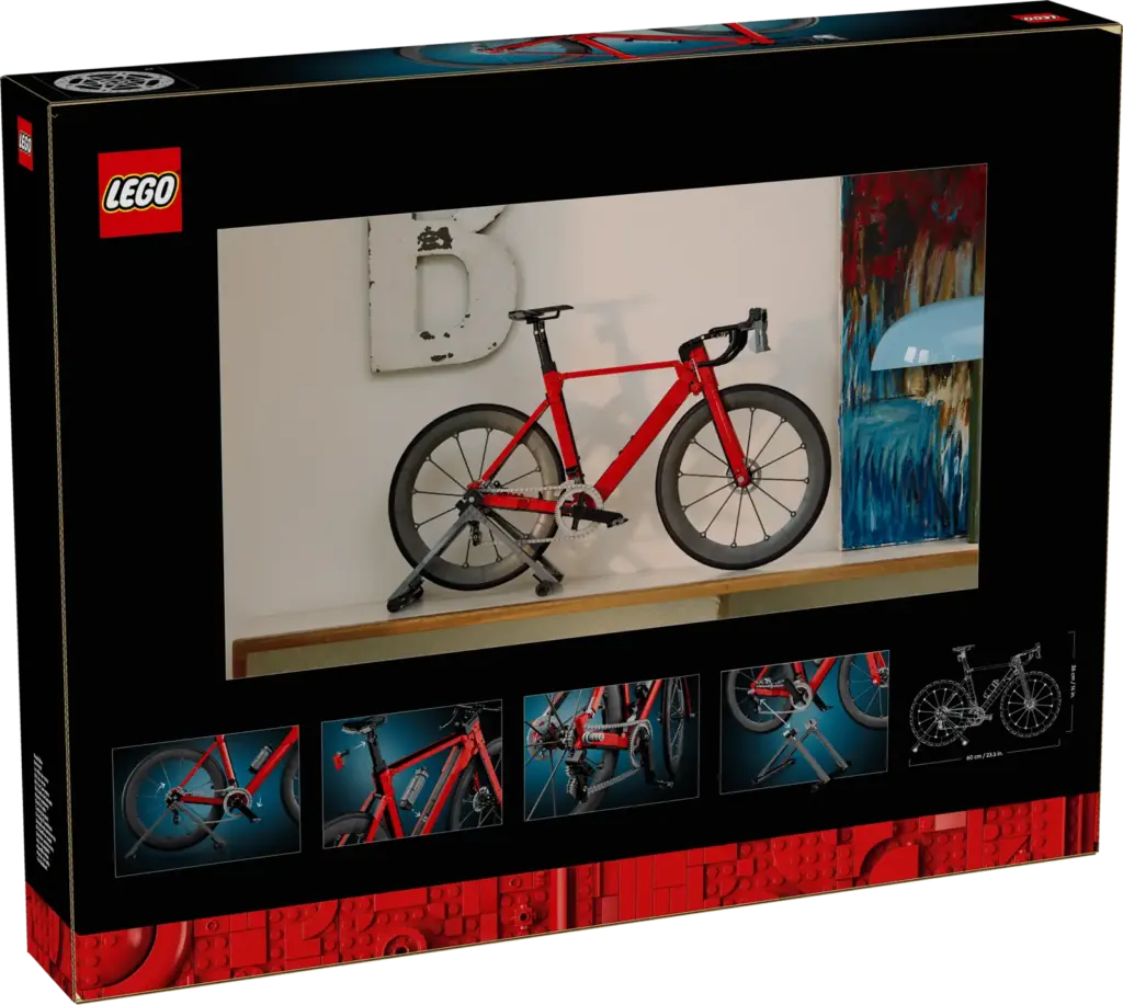 LEGO takes on the road bike with a 1,015-piece model