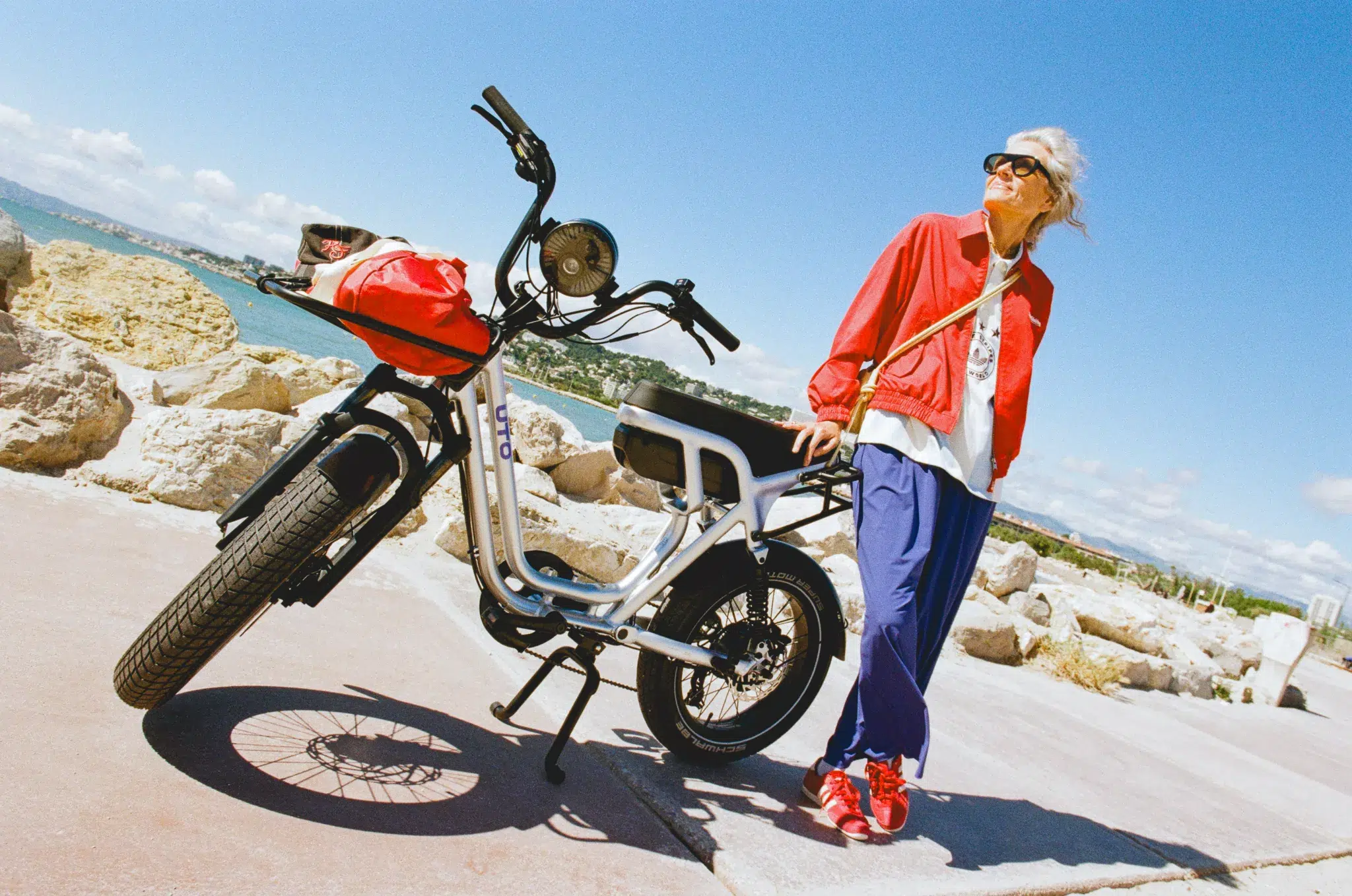 The UTO OG200 two-seater electric cargo bike