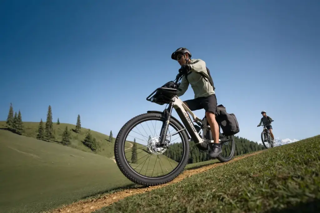 The Amflow TL Carbon is an electric mountain bike that can also carry 200 kg