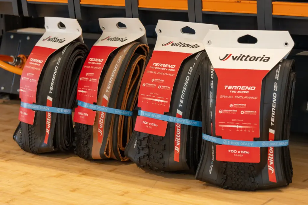 Vittoria opens up its Terreno gravel tyres to 50 and 55 mm widths