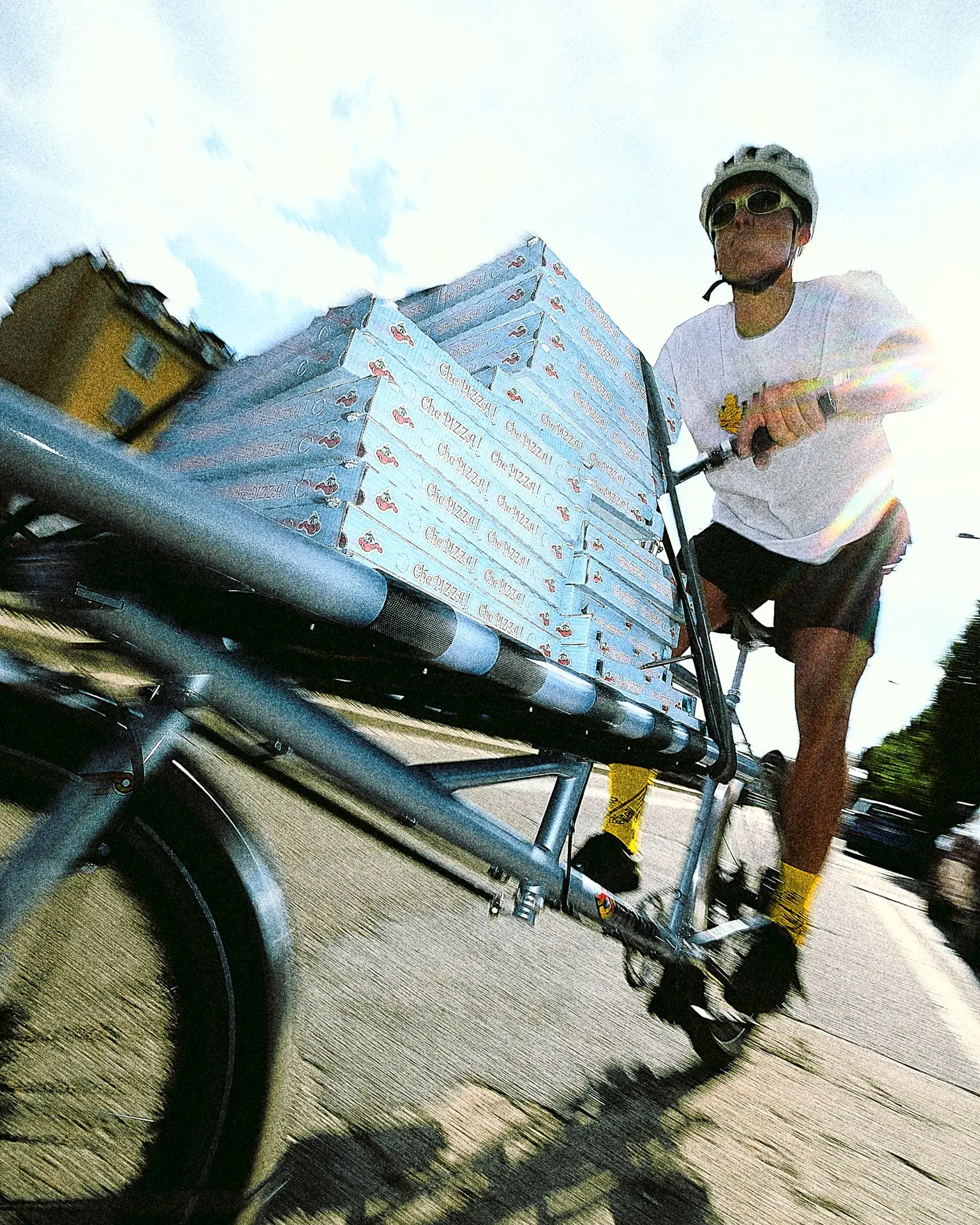 Collection Supercargo Couriers de Cinelli × Omnium : vélo et accessoires