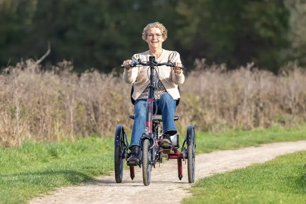 vanRaam invente BiSSA, une suspension d’assise sans huile pour ses tricycles électriques