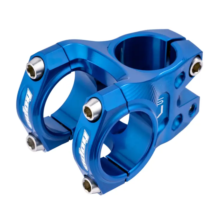 Hope’s 20 mm stem raises the handlebar by 35 mm