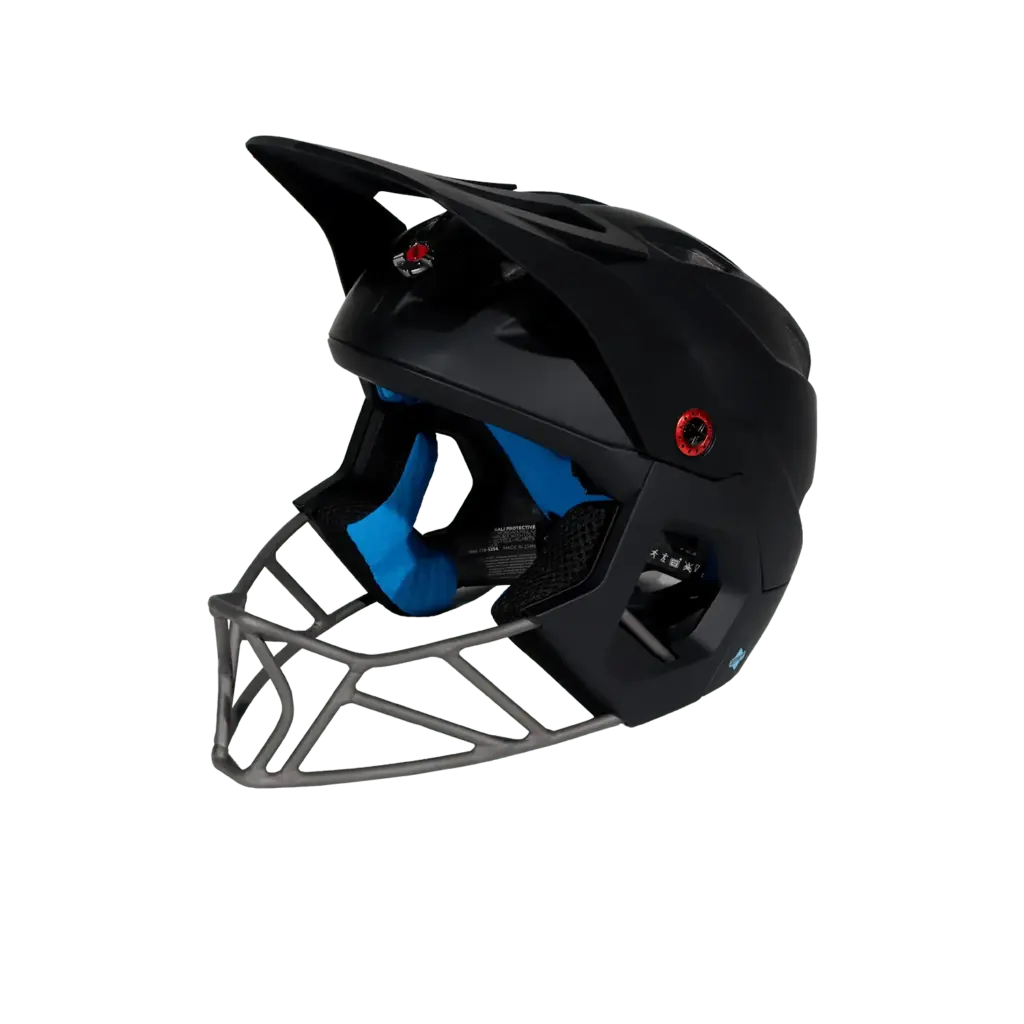 Kali Kru: a 650 g full-face helmet with a titanium chin bar