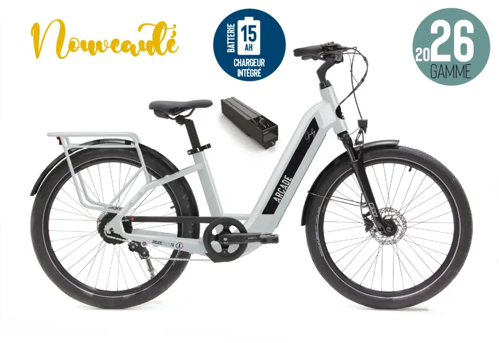 Arcade ajoute les vélos électriques Gaby et Jo’ à sa gamme 2026