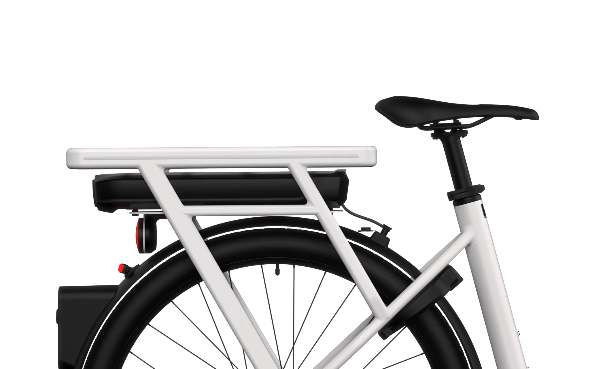Le Volkswagen Crossover eBike, version tout-terrain urbain avec suspension avant et porte-bagages