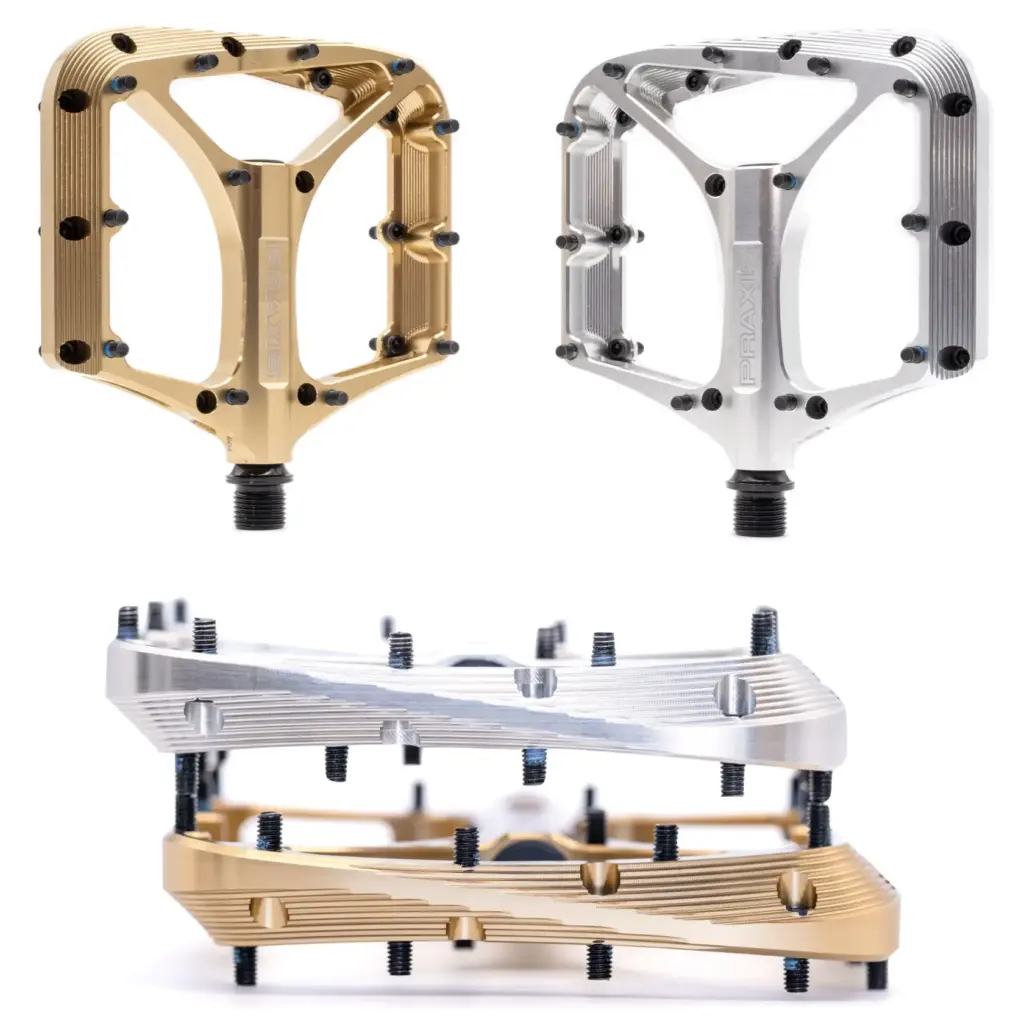 Praxis Brodium SL : la pédale plate VTT tombe à 364 g, pour 200 dollars