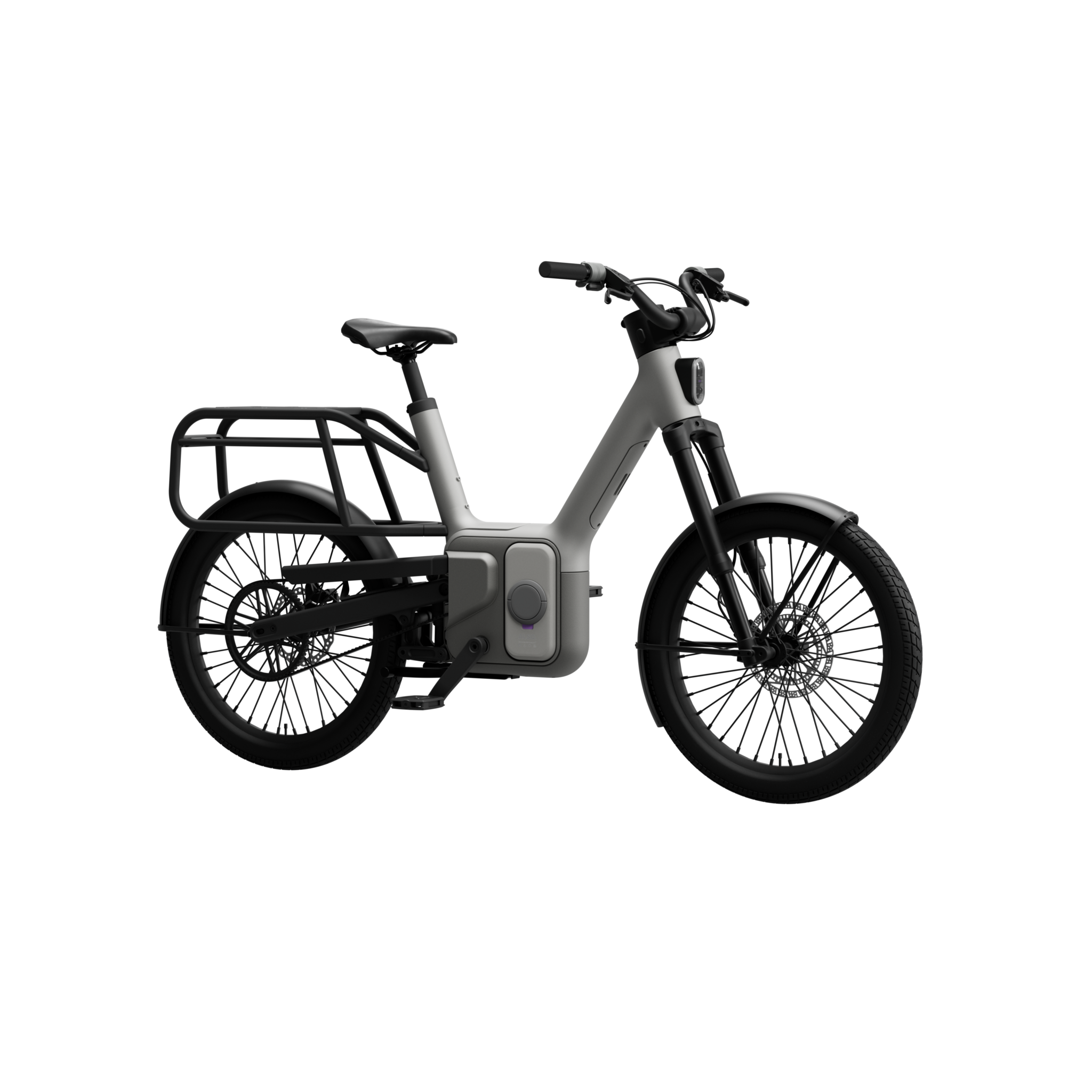 Le Also TM-B en configuration utilitaire, avec porte-bagages arrière et garde-boue
