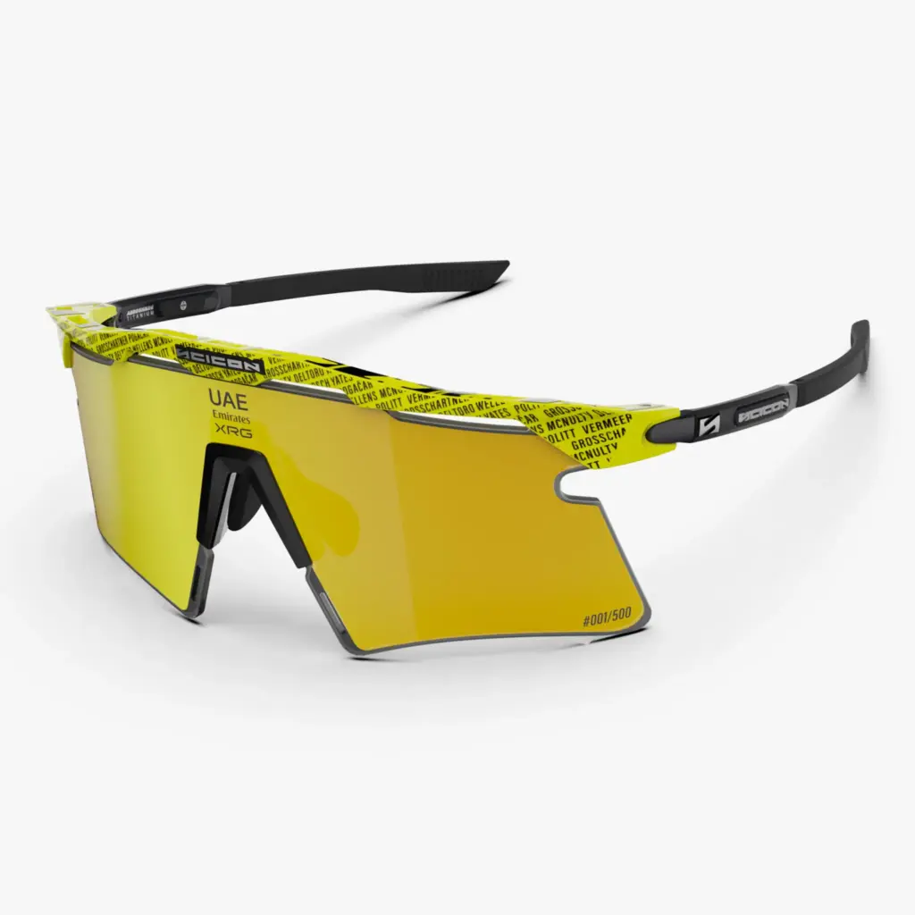 Scicon grave le cinquième Tour de Pogačar dans 500 paires de lunettes numérotées