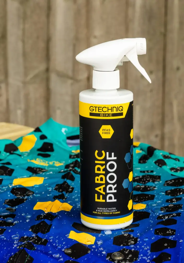 Gtechniq Fabric Proof: a PFAS-free textile waterproofing spray for cyclists