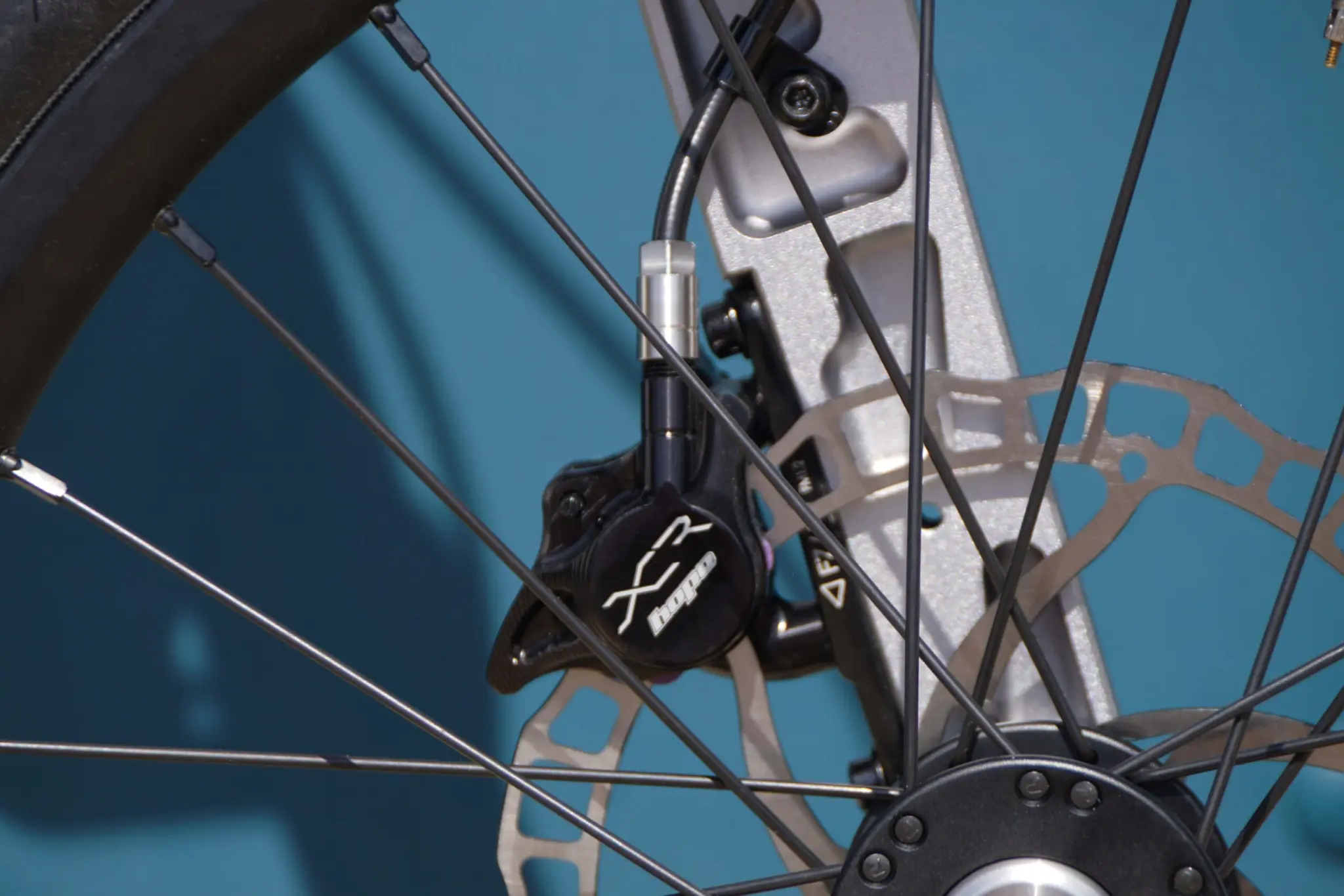 Close-up of the Hope components on the FLIT M2i