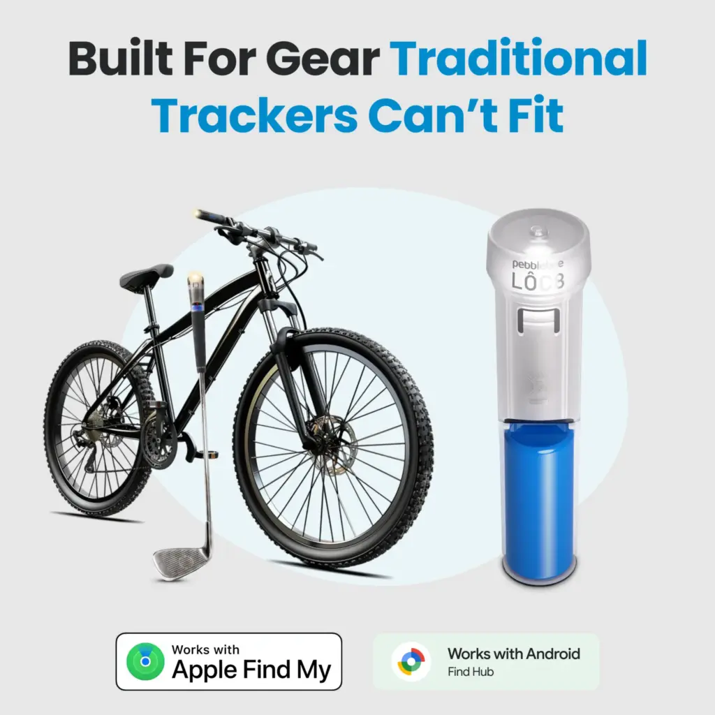 Pebblebee LÔC8: the tracker that hides inside your handlebar, at €42.05