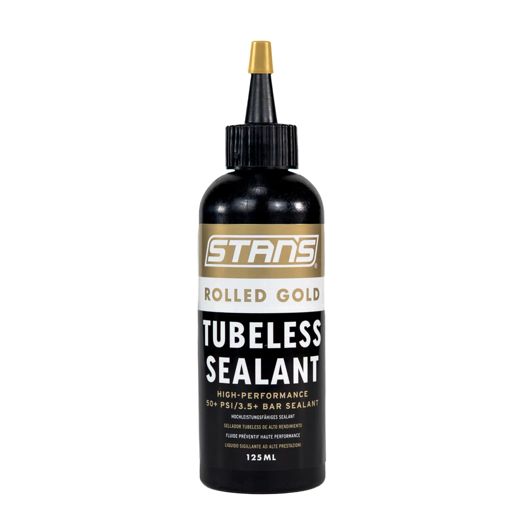 Le flacon de 125 ml du préventif Stan's Rolled Gold