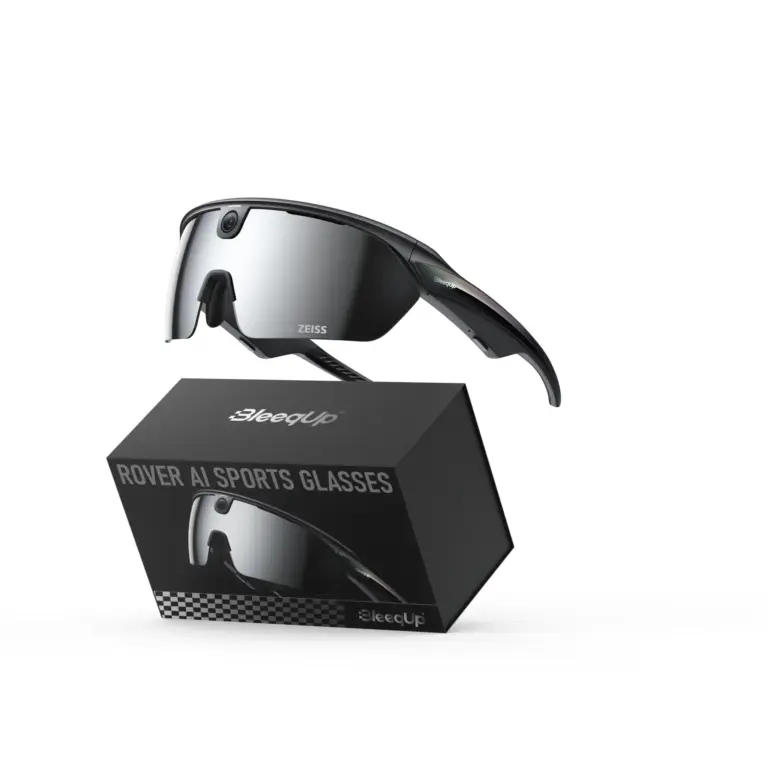 BleeqUp Rover: cycling glasses that film in 3K, for €459