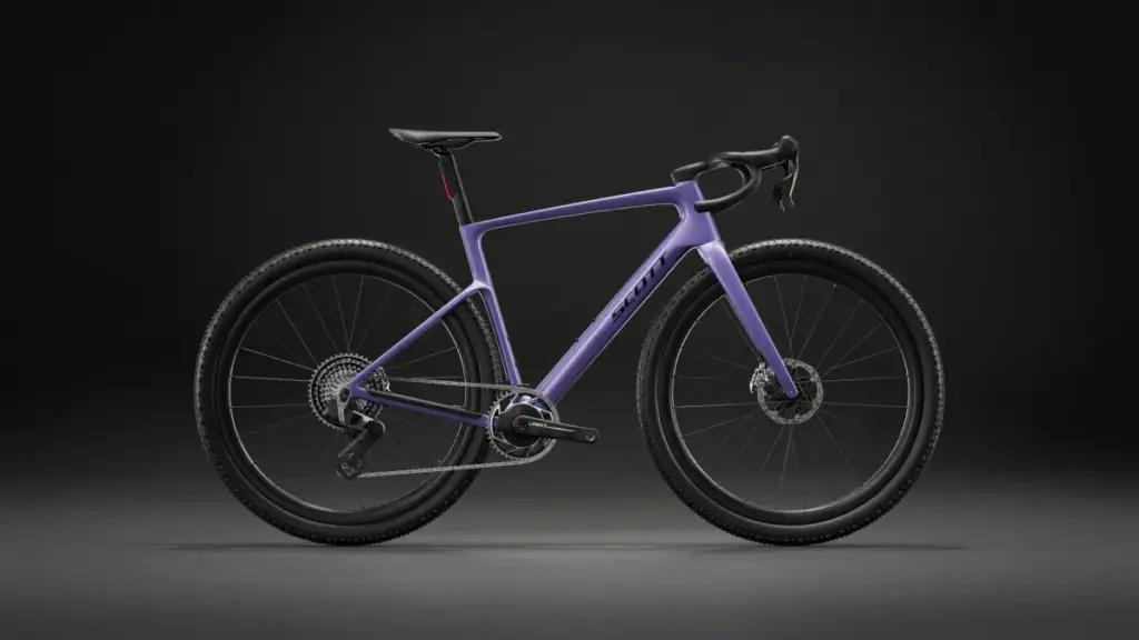 Scott Addict Gravel : 57 mm de pneu et un cadre à 794 g