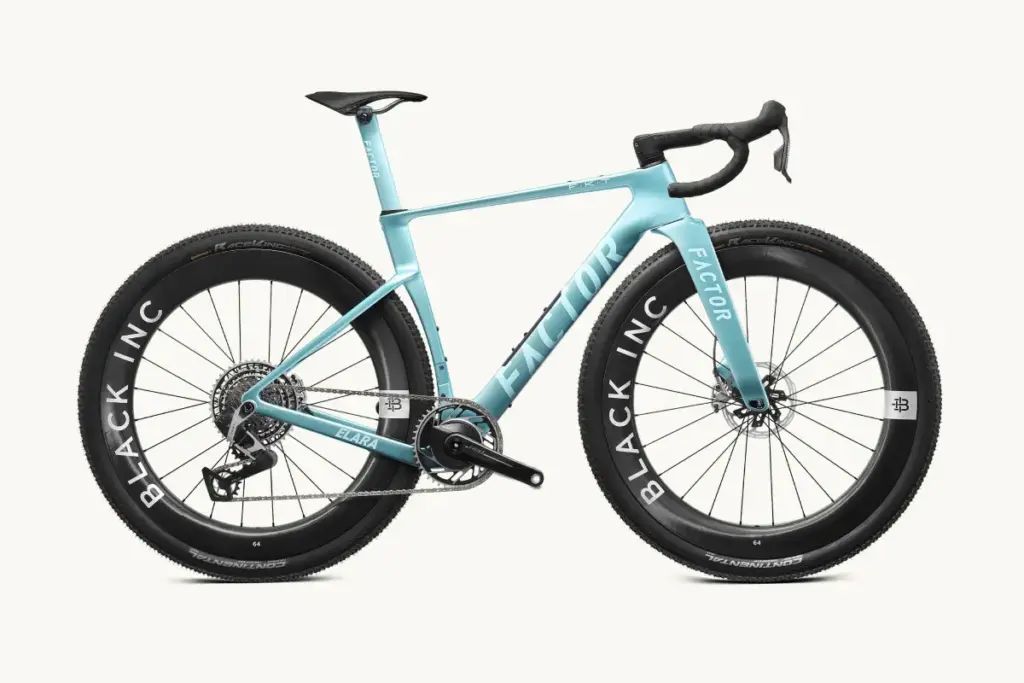 Factor Elara : un gravel de course à pneus de 57 mm qui remplace l’Ostro