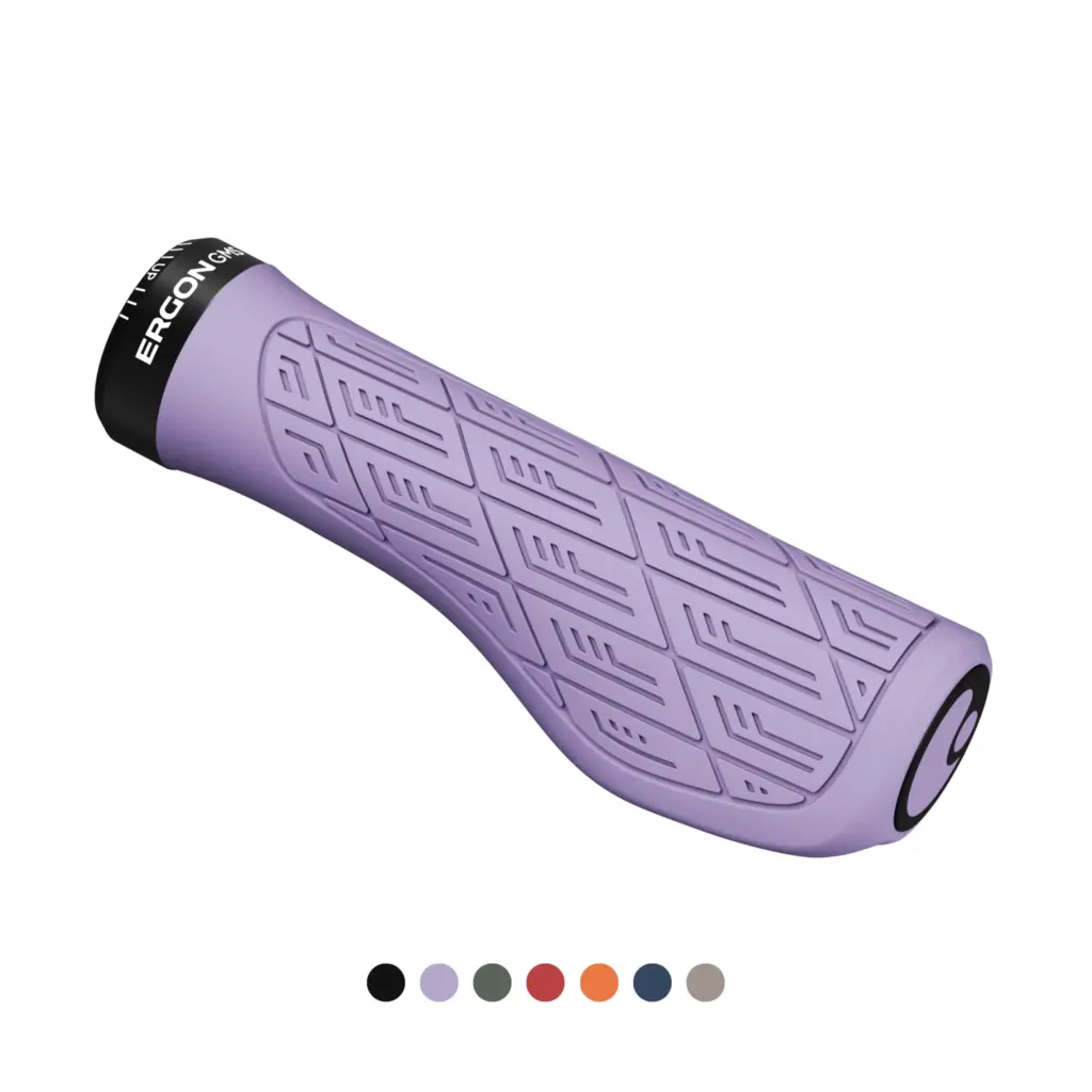 Ergon renews its MTB grips: the GMS keeps the mini-wing, the GMA drops it
