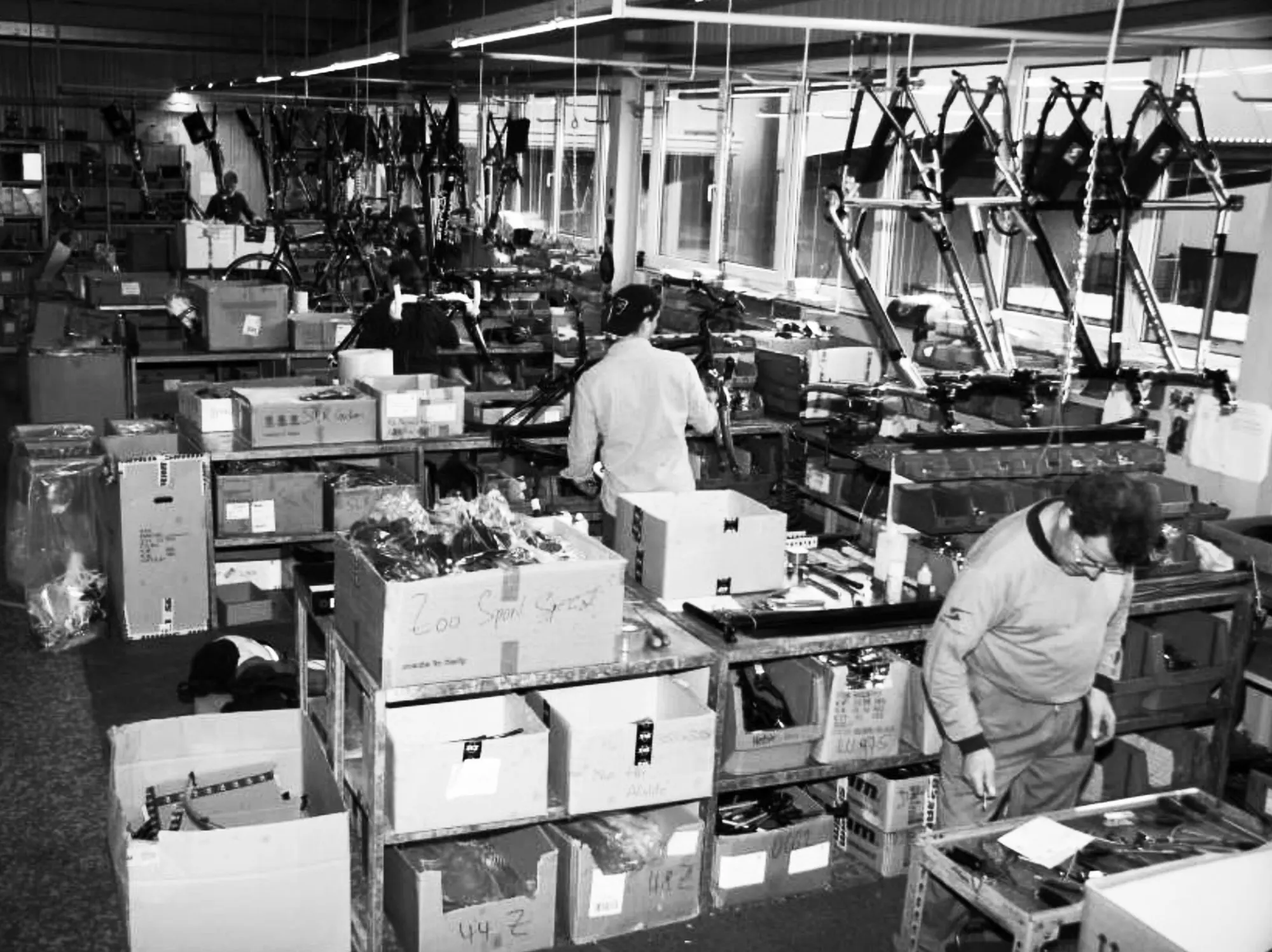 Vue d'archive de l'atelier de fabrication Simplon