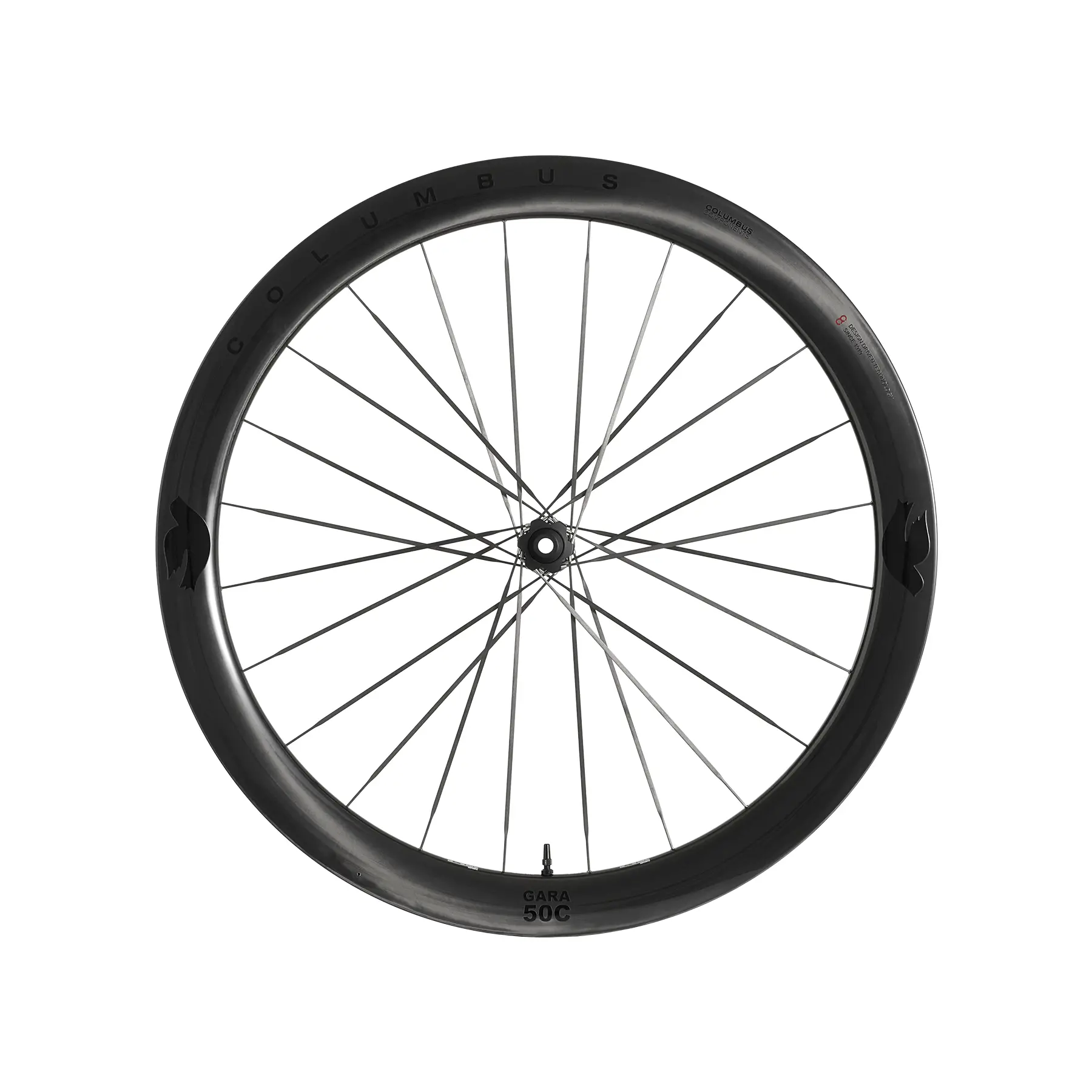 Roue carbone Columbus Gara 50C montée sur moyeu DT Swiss 240