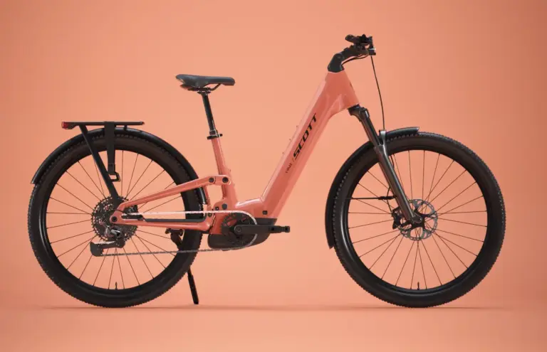 Scott E-Ville: a low-step, full-suspension urban e-bike