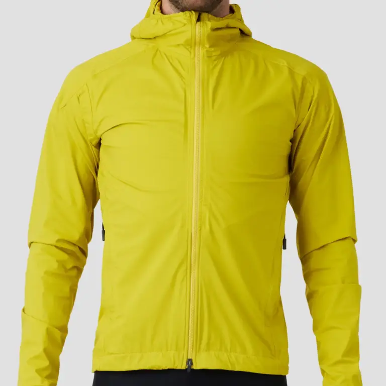 Ornot Fog Eater: a hooded cycling rain jacket that packs into its own pocket
